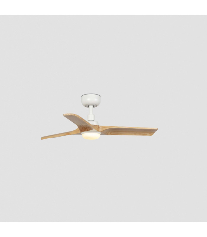 Heywood 90cm LED Ceiling Fan White Pine Blades-5