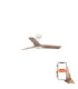 Heywood 90cm Smart LED Ceiling Fan White Pine Blades-1