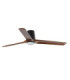 Heywood Tub 132cm LED Ceiling Fan Black Walnut Blades-1