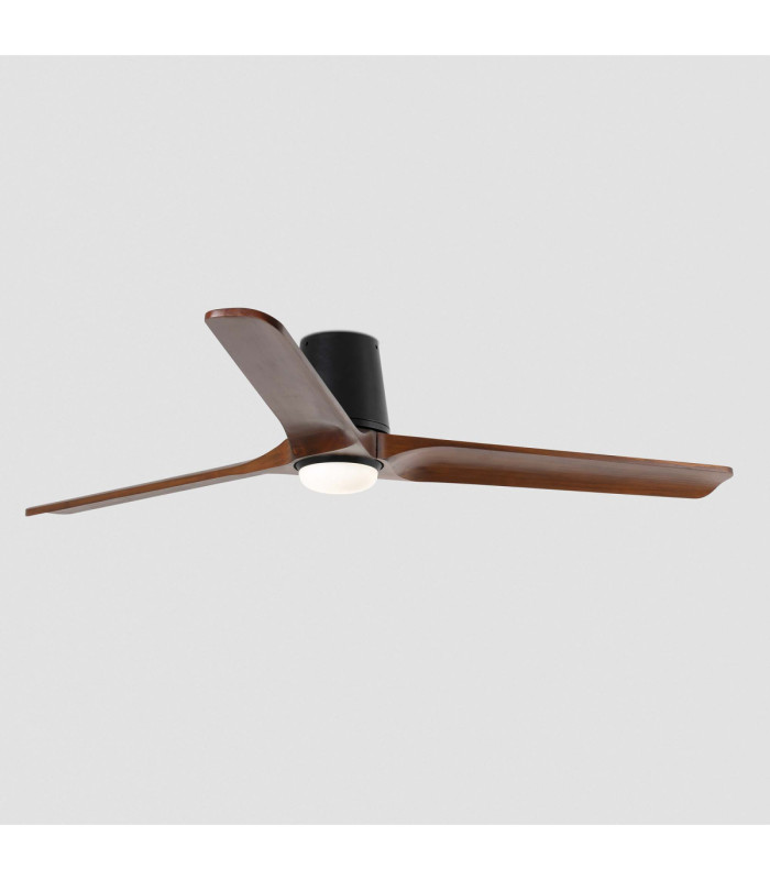 Heywood Tub 132cm LED Ceiling Fan Black Walnut Blades-6