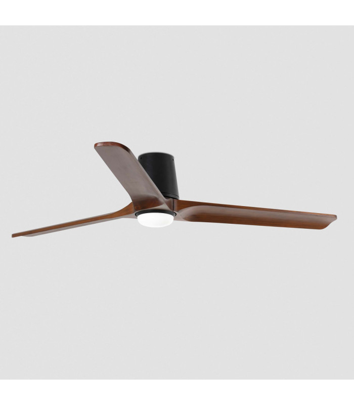 Heywood Tub 132cm LED Ceiling Fan Black Walnut Blades-7