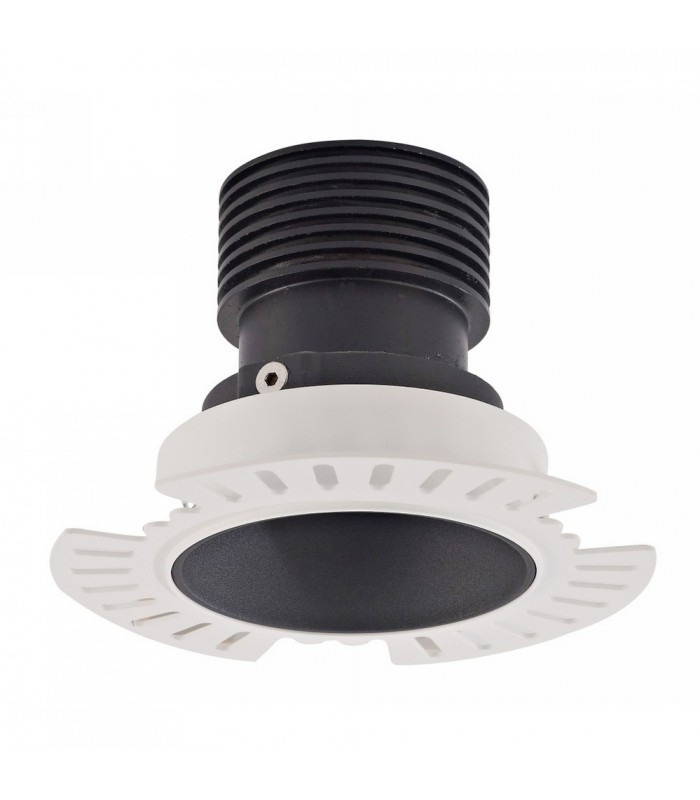 LED Recessed Tiltable Downlight, Black Trimless, 25 deg. Beam Angle, 760lm, 3000K, IP20, DRIVER NOT INC. - 5