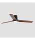 Heywood Tub 132cm Smart LED Ceiling Fan Black Walnut Blades-7