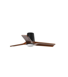 Heywood Tub 90cm LED Ceiling Fan Black Walnut Blades-1