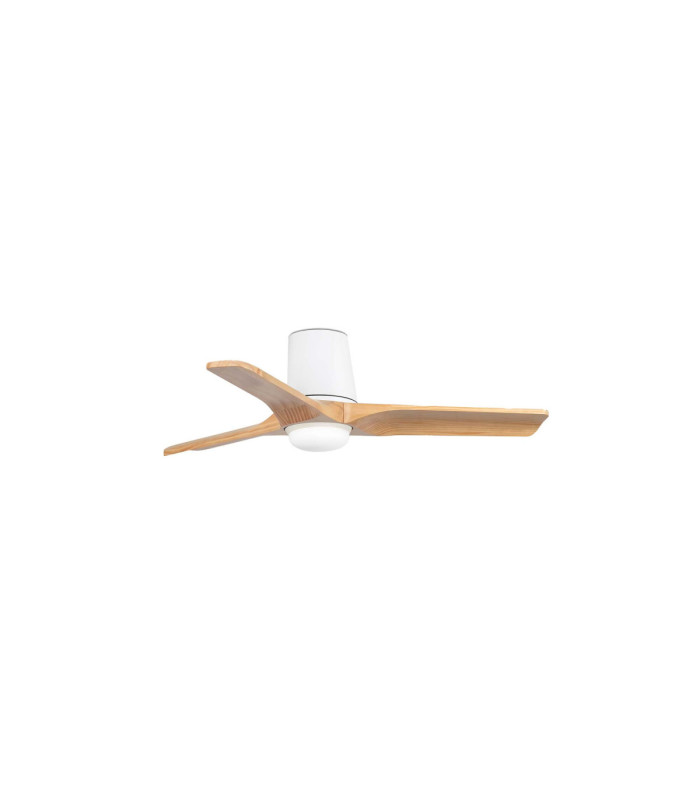 Heywood Tub 90cm LED Ceiling Fan White Pine Blades-1