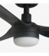 Mini Punt 90cm LED Ceiling Fan Black-3