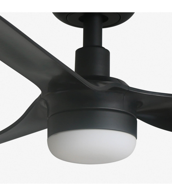 Mini Punt 90cm LED Ceiling Fan Black-3