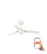 Mini Punt 90cm Smart LED Ceiling Fan White-1
