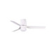 Mini Punt Tub 90cm LED Ceiling Fan White-1