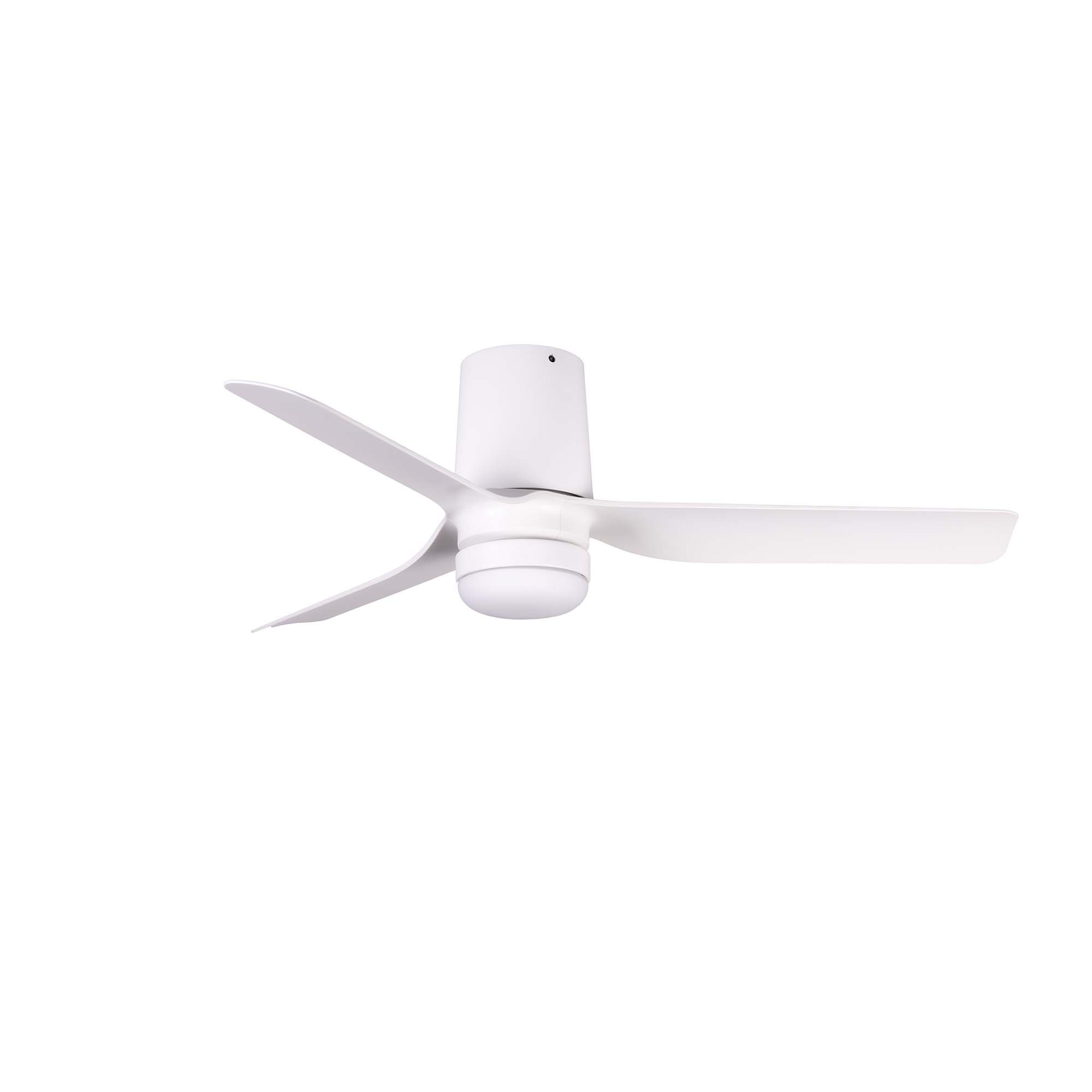 Mini Punt Tub 90cm LED Ceiling Fan White