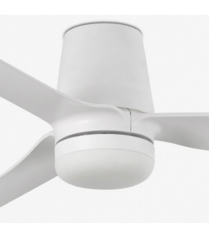 Mini Punt Tub 90cm Smart LED Ceiling Fan White-3