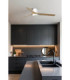Punt Tub 130cm LED Ceiling Fan White Light Wood Blades-2