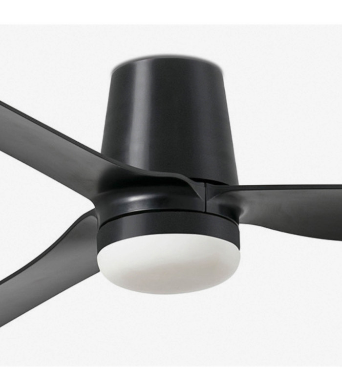 Punt Tub 130cm Smart LED Ceiling Fan Black-3