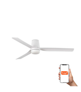 Punt Tub 130cm Smart LED Ceiling Fan White-1