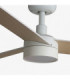 Rudder 106cm Smart LED Ceiling Fan Matt White 3 Blade Reversible -3
