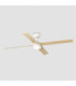 Rudder 132cm LED Ceiling Fan Matt White 4 Blade Reversible -9