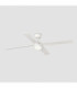 Rudder 132cm LED Ceiling Fan Matt White 4 Blade Reversible -10