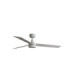 Rudder 132cm LED Ceiling Fan Matt White Ash Blade 3 Blade Reversible -1