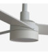 Rudder 132cm Smart LED Ceiling Fan Matt White 3 Blade Reversible -3