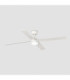 Rudder 132cm Smart LED Ceiling Fan Matt White 4 Blade Reversible -7