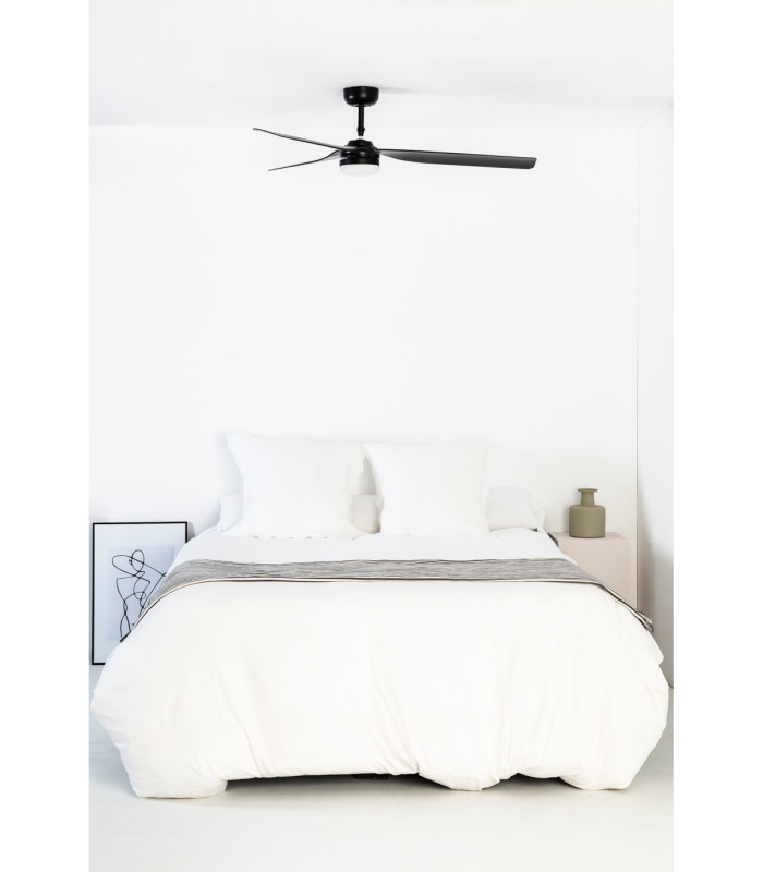 Punt 130cm LED Ceiling Fan Black-2