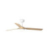 Punt 130cm LED Ceiling Fan White Light Wood Blades-6