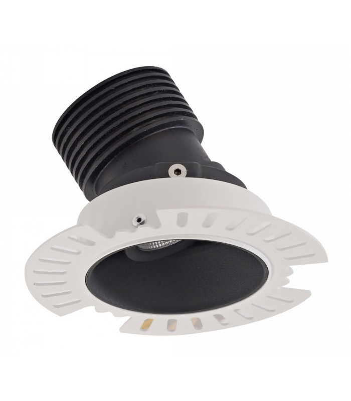 LED Recessed Tiltable Downlight, Black Trimless, 60 deg. Beam Angle, 760lm, 3000K, IP20, DRIVER NOT INC. - 8