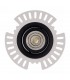 LED Recessed Tiltable Downlight, Black Trimless, 40 deg. Beam Angle, 780lm, 4000K, IP20, DRIVER NOT INC. - 10