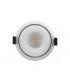 LED Recessed Round Downlight, White/White, 25 deg. Beam Angle, 780lm, 4000K, IP20, DRIVER NOT INC. - 5