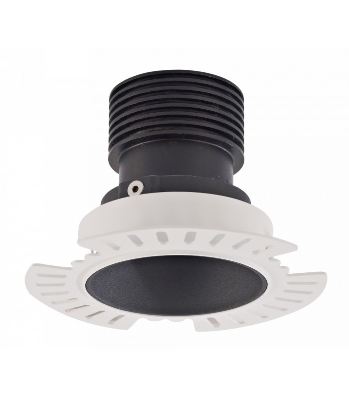 LED Recessed Tiltable Downlight, Black Trimless, 60 deg. Beam Angle, 780lm, 4000K, IP20, DRIVER NOT INC. - 9
