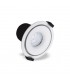 LED Recessed Round Downlight, White/White, 60 deg. Beam Angle, 780lm, 4000K, IP20, DRIVER NOT INC. - 4