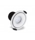 LED Recessed Round Downlight, White/White, 60 deg. Beam Angle, 780lm, 4000K, IP20, DRIVER NOT INC. - 6
