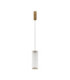 Essenzo Slim Pendant Ceiling Light Antique Brass Triac Dimmable LED 7W 385lm 3000K-1