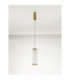 Essenzo Slim Pendant Ceiling Light Antique Brass Triac Dimmable LED 7W 385lm 3000K-3