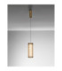 Essenzo Slim Pendant Ceiling Light Antique Brass Triac Dimmable LED 7W 385lm 3000K-4