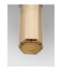 Essenzo Slim Pendant Ceiling Light Antique Brass Triac Dimmable LED 7W 385lm 3000K-5