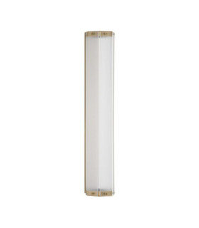 Essenzo Integrated LED Wall Lamp Antique Brass LED 10W 550lm 3000K-1