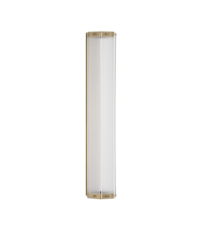Essenzo Integrated LED Wall Lamp Antique Brass LED 10W 550lm 3000K-1