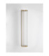 Essenzo Integrated LED Wall Lamp Antique Brass LED 10W 550lm 3000K-3