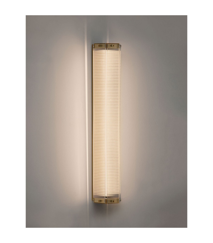 Essenzo Integrated LED Wall Lamp Antique Brass LED 10W 550lm 3000K-4