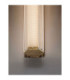 Essenzo Integrated LED Wall Lamp Antique Brass LED 10W 550lm 3000K-5