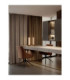 Essenzo Integrated LED Table Lamp Antique Brass LED 11W 605lm 3000K-2