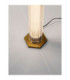 Essenzo Integrated LED Table Lamp Antique Brass LED 11W 605lm 3000K-6