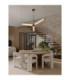Essenzo Integrated LED Pendant Ceiling Light Antique Brass Triac Dimmable LED 23W 1265lm 3000K-2