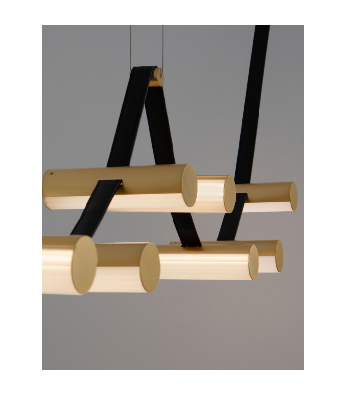 Luma Integrated LED Pendant Ceiling Light Antique Brass Triac Dimmable LED 31W 1705lm 3000K-7