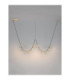 Luma Integrated LED Pendant Ceiling Light Antique Brass Triac Dimmable LED 52W 2860lm 3000K-4