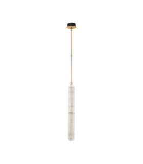 Gloree Slim Pendant Ceiling Light Antique Brass Triac Dimmable LED 20W 1200lm 3000K-1