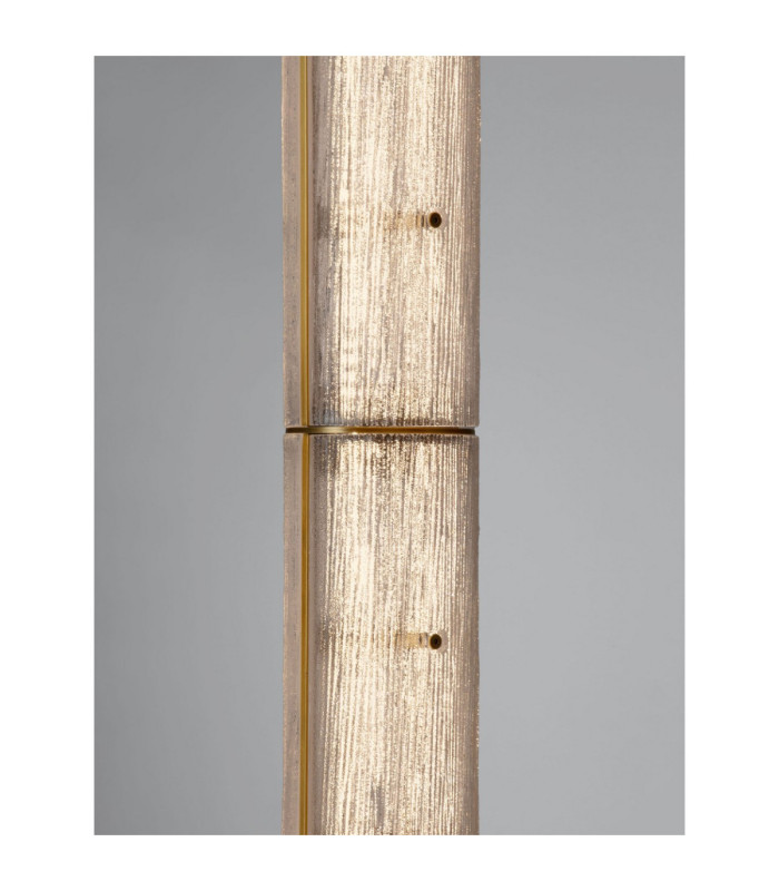 Gloree Slim Pendant Ceiling Light Antique Brass Triac Dimmable LED 20W 1200lm 3000K-6