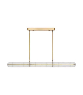 Gloree Bar Pendant Ceiling Light Antique Brass Triac Dimmable LED 23W 1380lm 3000K-1