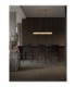 Gloree Bar Pendant Ceiling Light Antique Brass Triac Dimmable LED 23W 1380lm 3000K-5